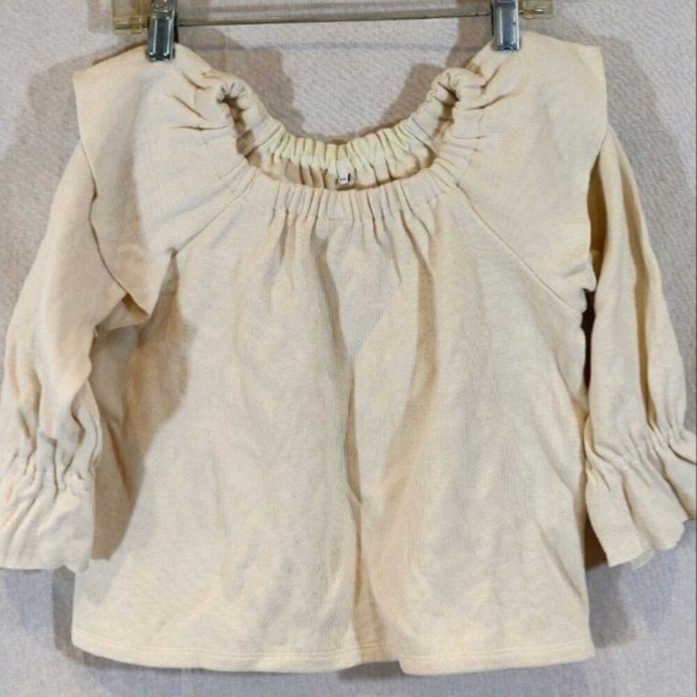 United Arrow Cream Sweater Girls 115